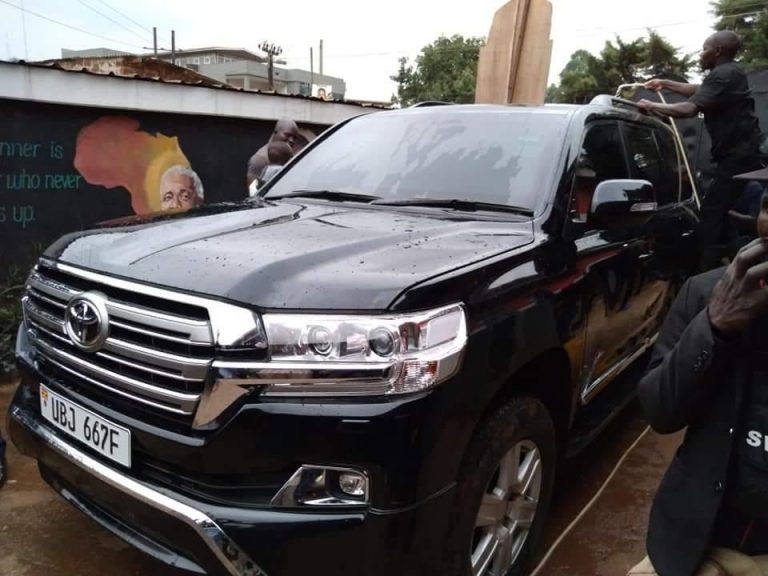 Bobi Wine expected to justify his brand new armored SUV V8 ride to the IGG