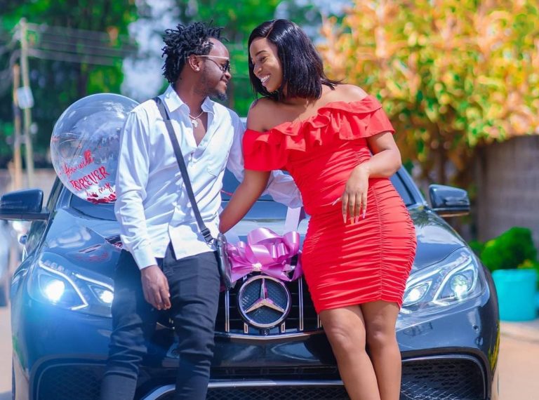 Diana Marua treats hubby Kevin Bahati to a brand new Mercedes Benz as a valentine gift