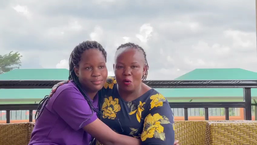 Mama Fina gifts her daughter with Shs1m after excelling in P.L.E, Promises to buy her new wheels