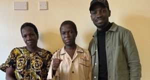 Bobi Wine pays visit to Hon. Ssegirinya at AghanKhan hospital